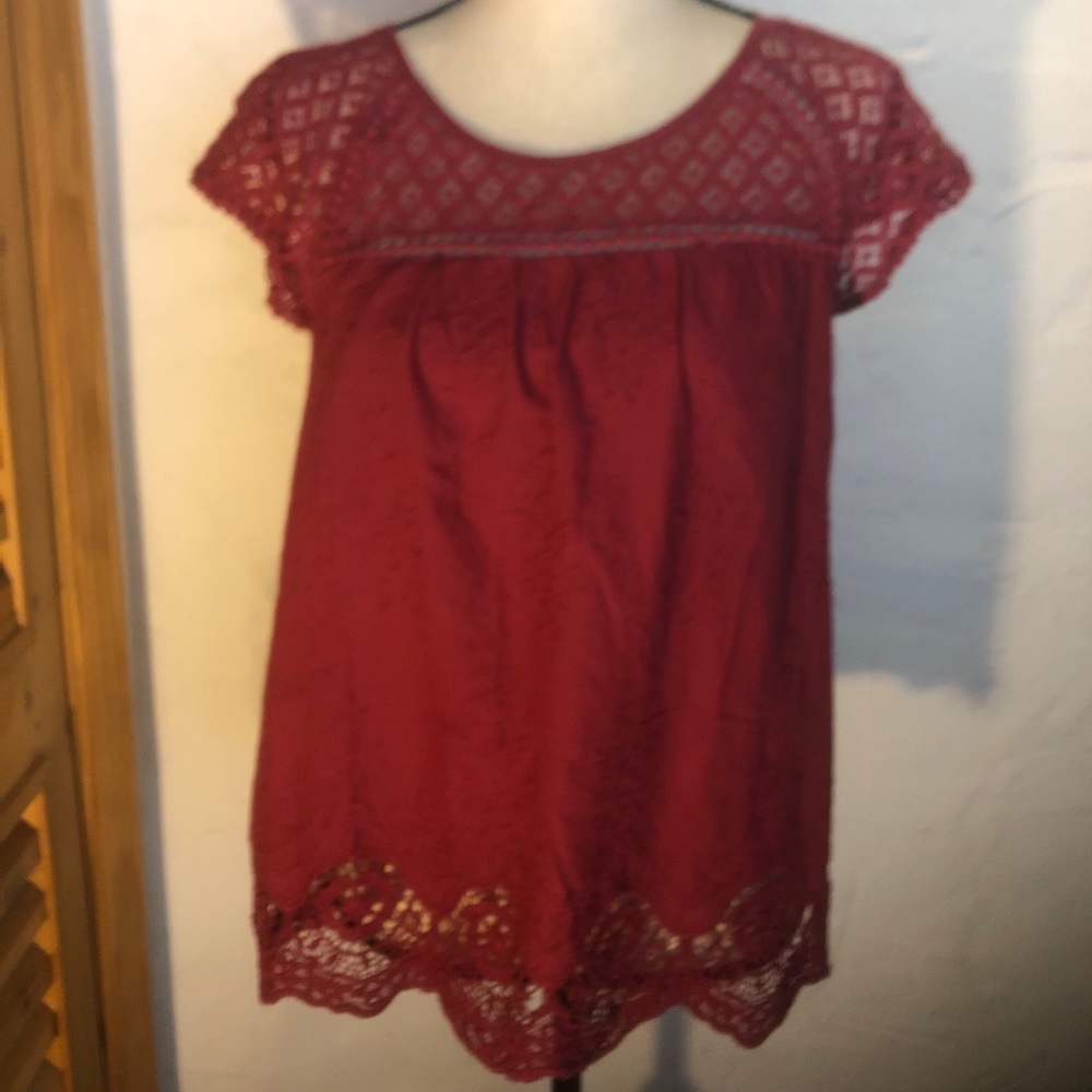 Adorable Red Blouse